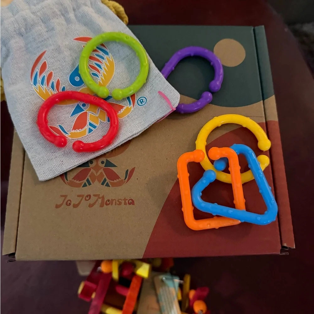 Colorful Bird Toy with Bell by Moriank